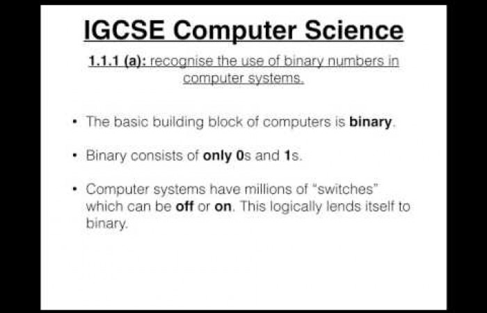 Binary systems